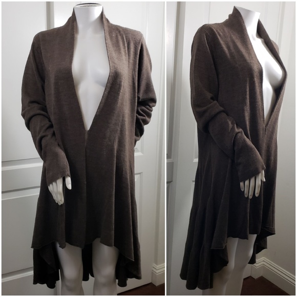 Elegant Brown Women's Sweater - Picture 3 of 7